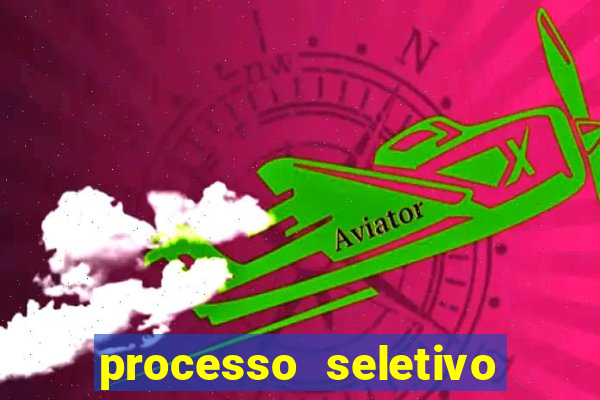 processo seletivo cerejeiras 2024